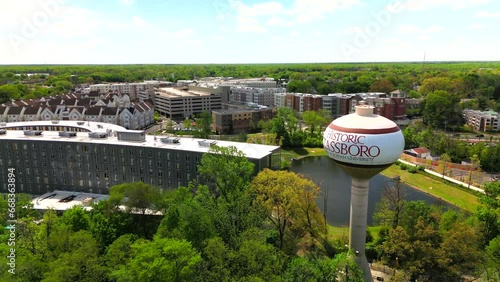 Aerial View of Rowan University Campus