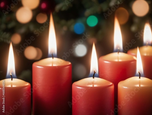Advent Advent Advent Christmas Candles