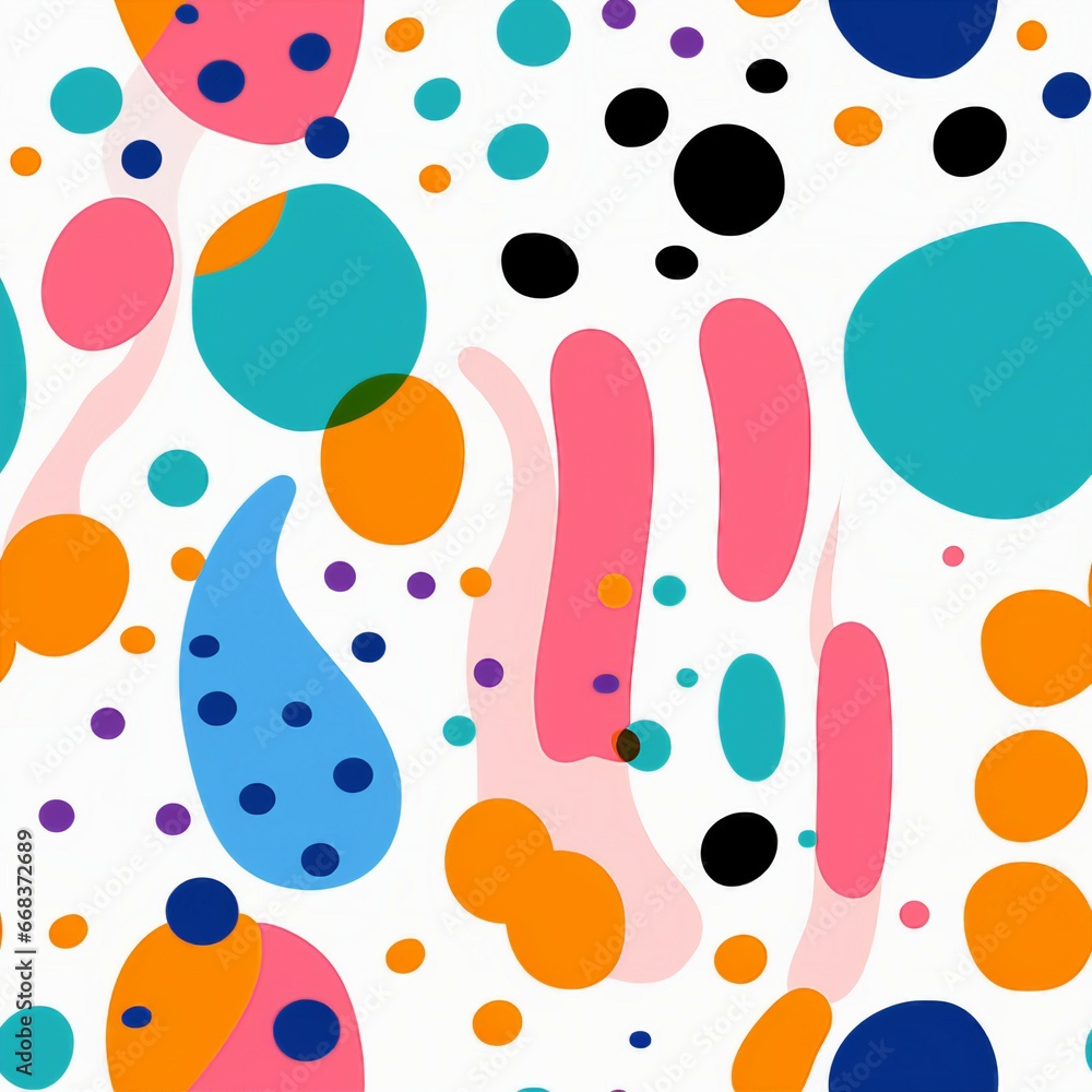 Playful Polka Dot Pattern Playful Polka Dot Pattern