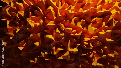 3d rendering of abstract ge...