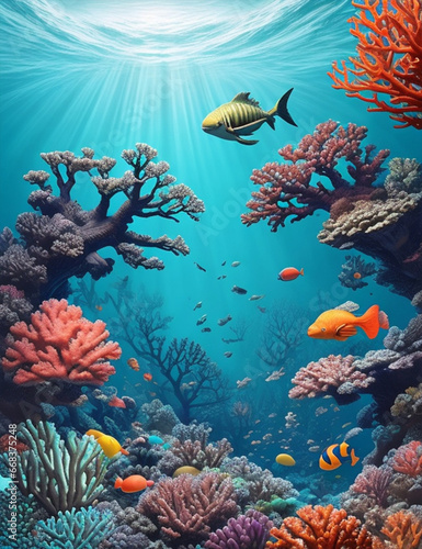 Imagine a world underwater  © Abeykoon