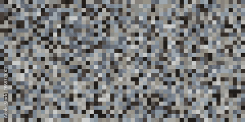 Monochrome dark geometric grid background Modern dark black abstract noise texture