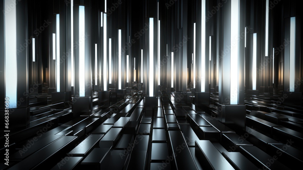 Realistic Render art work with black and white (UHD Wallpaper) Realistic Render art work with black and white (UHD Wallpaper)