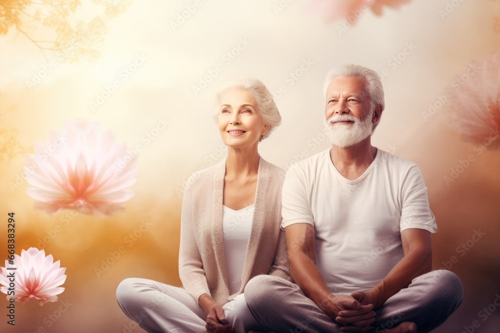 Healthy sport yoga lifestyle for happy retirees Healthy sport yoga lifestyle for happy retirees