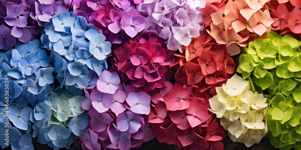 A close up view of a vibrant bunch of colorful flowers. Perfect for adding a pop of color to any project or design A close up view of a vibrant bunch of colorful flowers. Perfect for adding a pop of color to any project or design