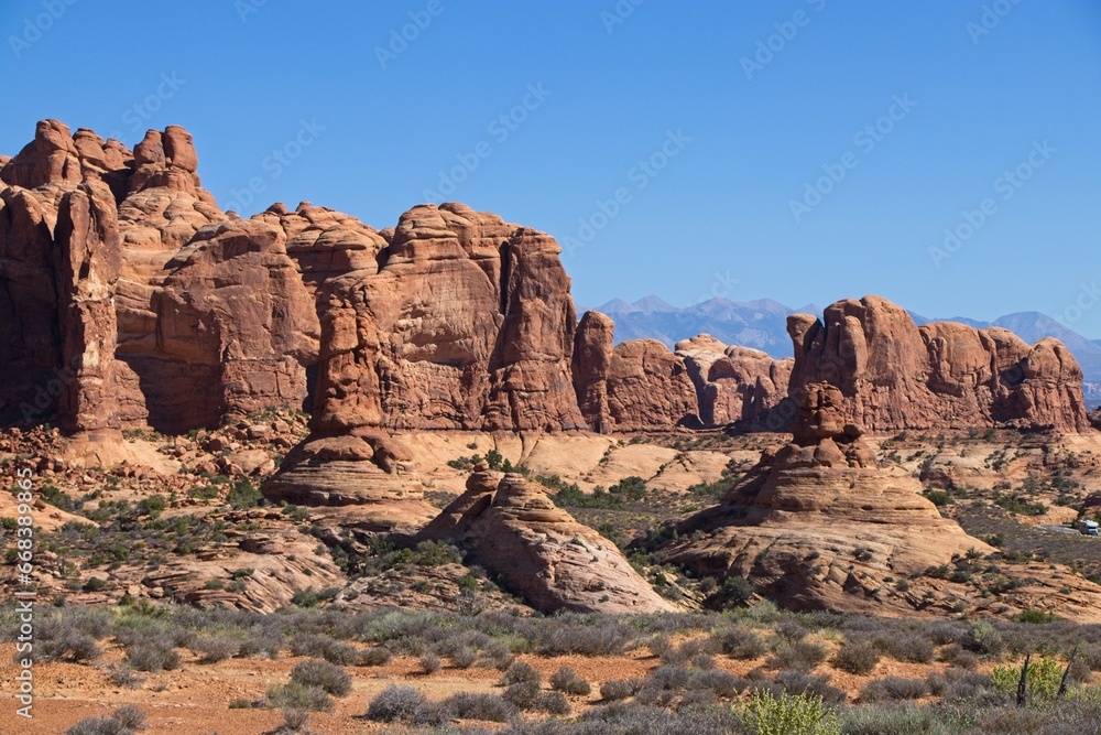 Arches National Park is so much more than just its 2,000 natual arches. It's full of astounding variety of red rock formations Arches National Park is so much more than just its 2,000 natual arches. It's full of astounding variety of red rock formations