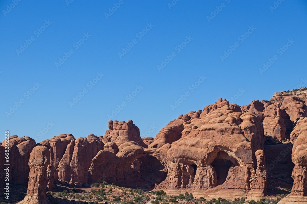 Arches National Park is so much more than just its 2,000 natual arches. It's full of astounding variety of red rock formations Arches National Park is so much more than just its 2,000 natual arches. It's full of astounding variety of red rock formations
