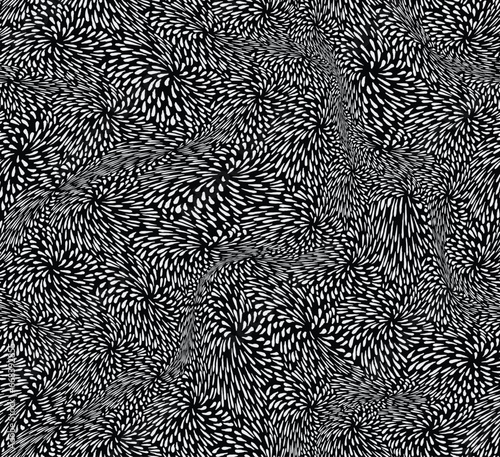 warped splash pattern seamless vector.