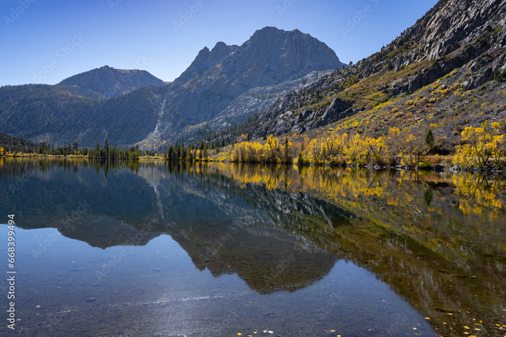 Silver Lake Mountain Reflection