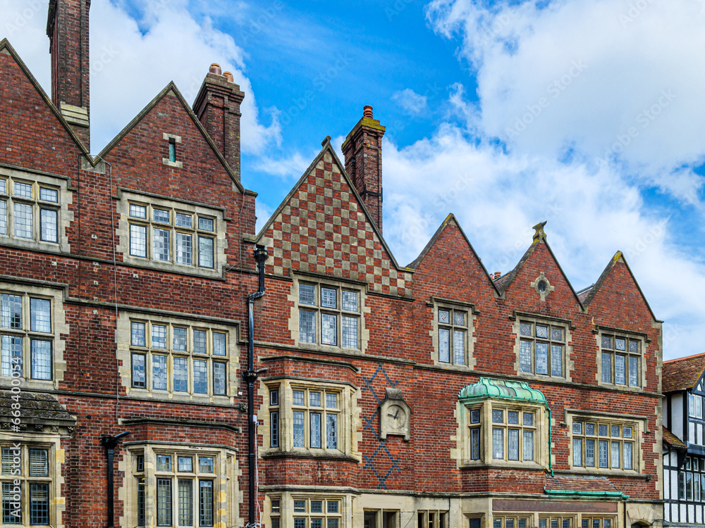 Fototapeta premium Complex Brick Terraces