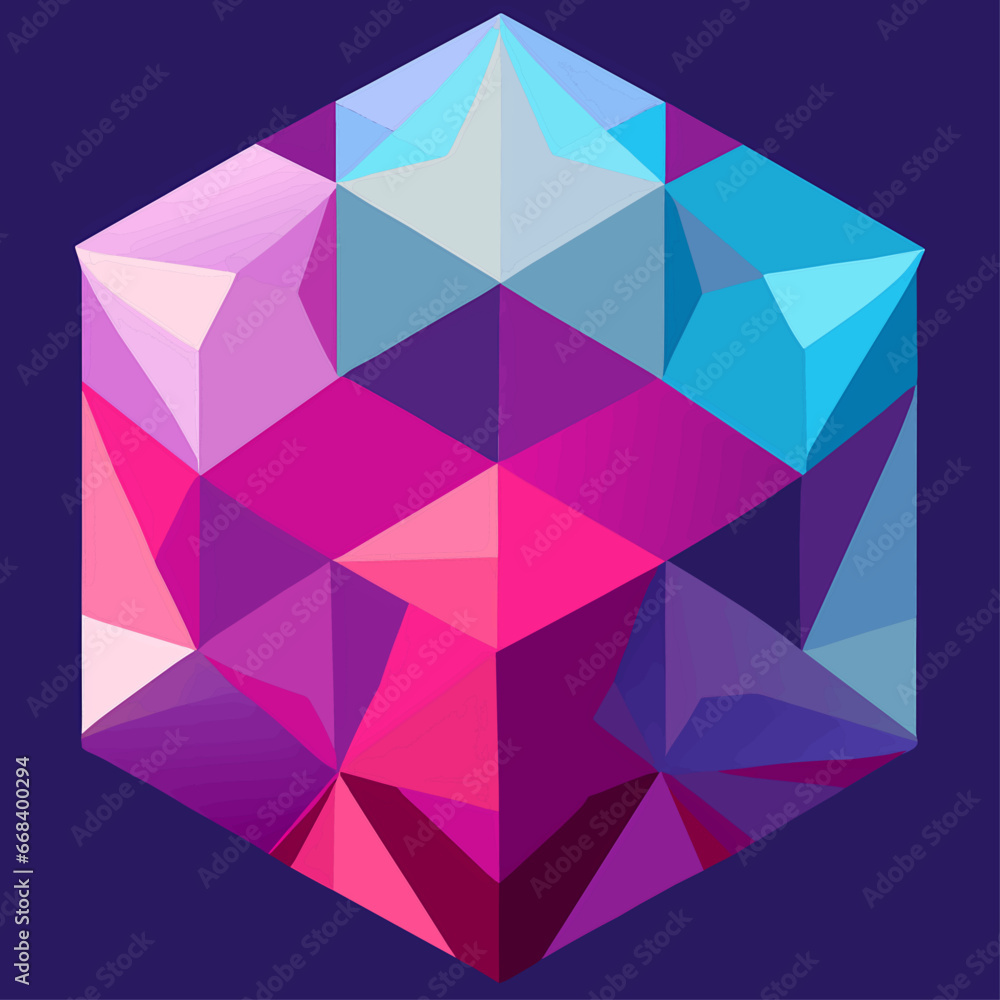Obraz premium abstract geometric background