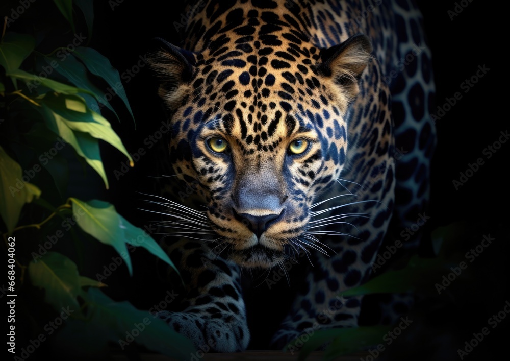 Jaguar is in the jungle. Generative AI.