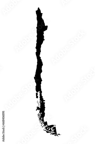 Chile map
