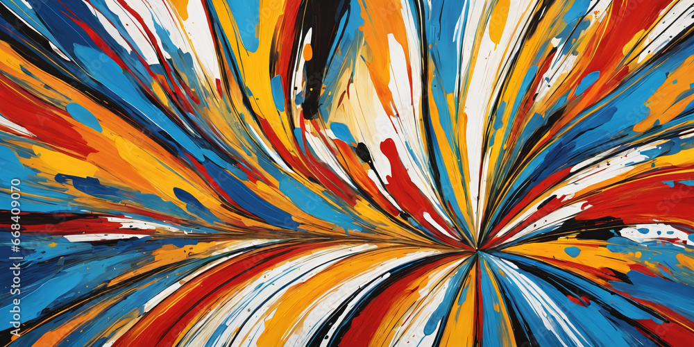 Abstract paint . Generative AI Abstract paint . Generative AI