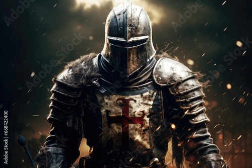 Whispered legends of Templar knights and their quests photo