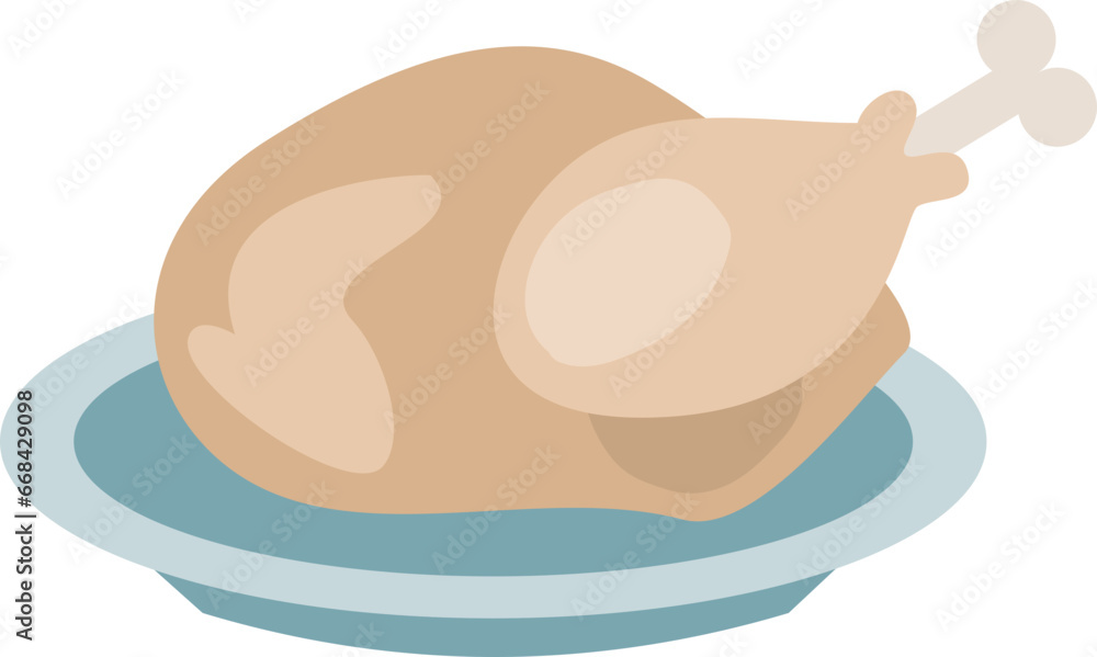 Whole chicken icon Whole chicken icon