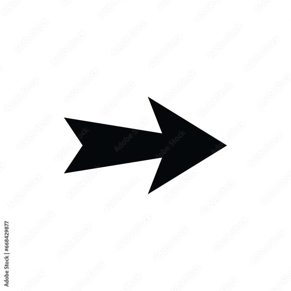 black arrow icon transparant backgorund flat design look fast pointed arrow right direction symbol black arrow icon transparant backgorund flat design look fast pointed arrow right direction symbol