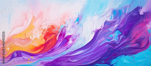 Stunning contemporary artwork with a vivid acrylic abstract expression on a captivating backdrop