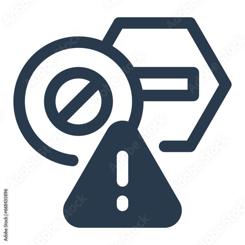 Informative Sign Aid Icon