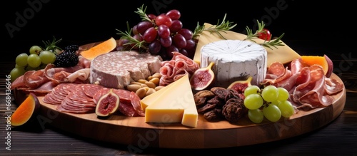 Wooden tray for cheese and deli meats