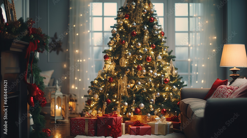 Christmas Magic: Tree and Gift Delight