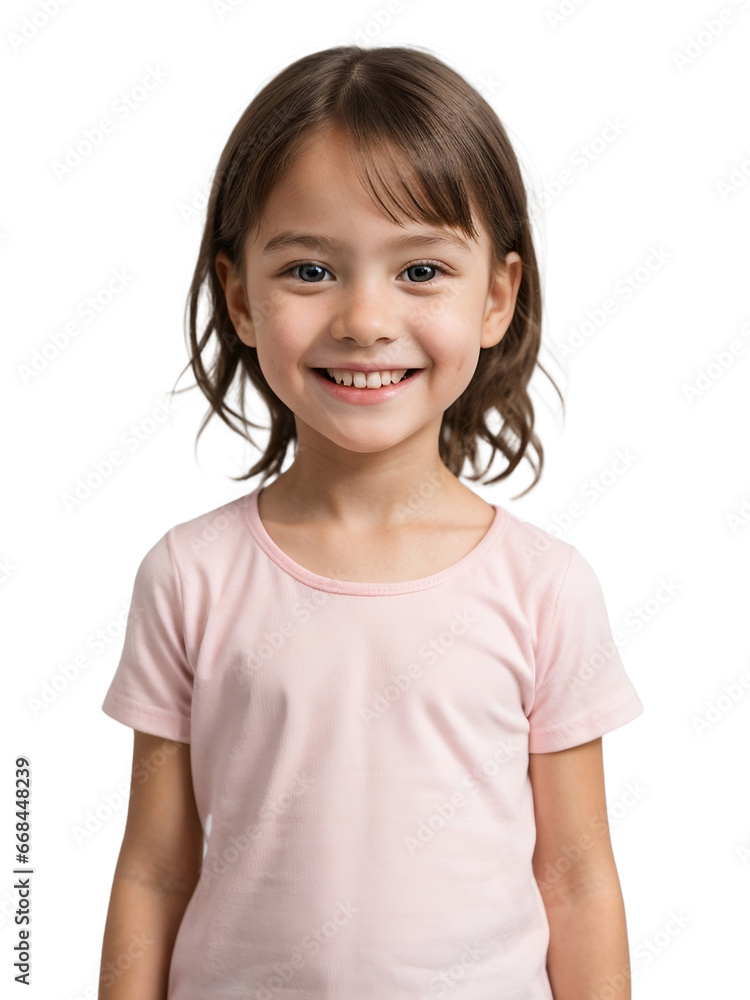 Kid wearing pink clothes smiling and looking at the camera, Happiness concept, isolated, transparent background, no background. PNG. Kid wearing pink clothes smiling and looking at the camera, Happiness concept, isolated, transparent background, no background. PNG.
