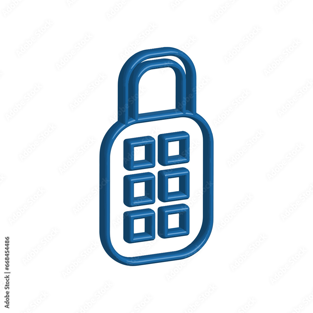 Padlock icon PNG file