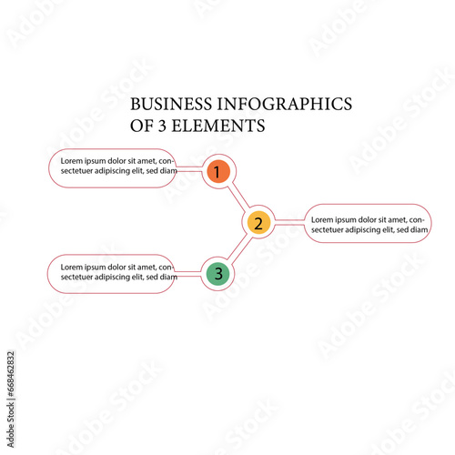 plan concept infographic 