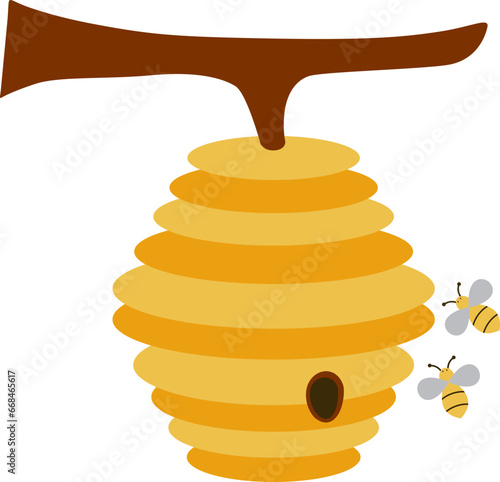 Bee nest icon