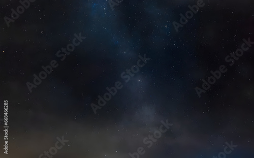 Night sky landscape © HORA STUDIO