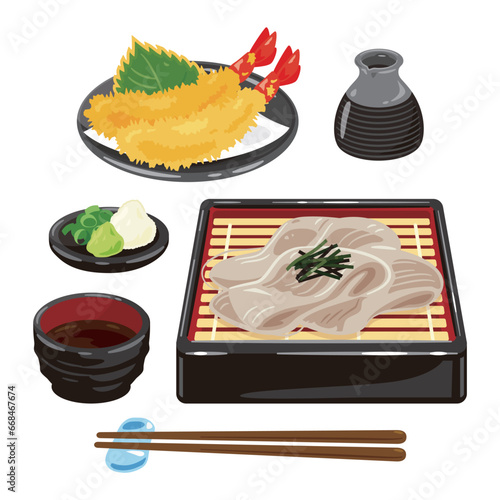 天ざるそば