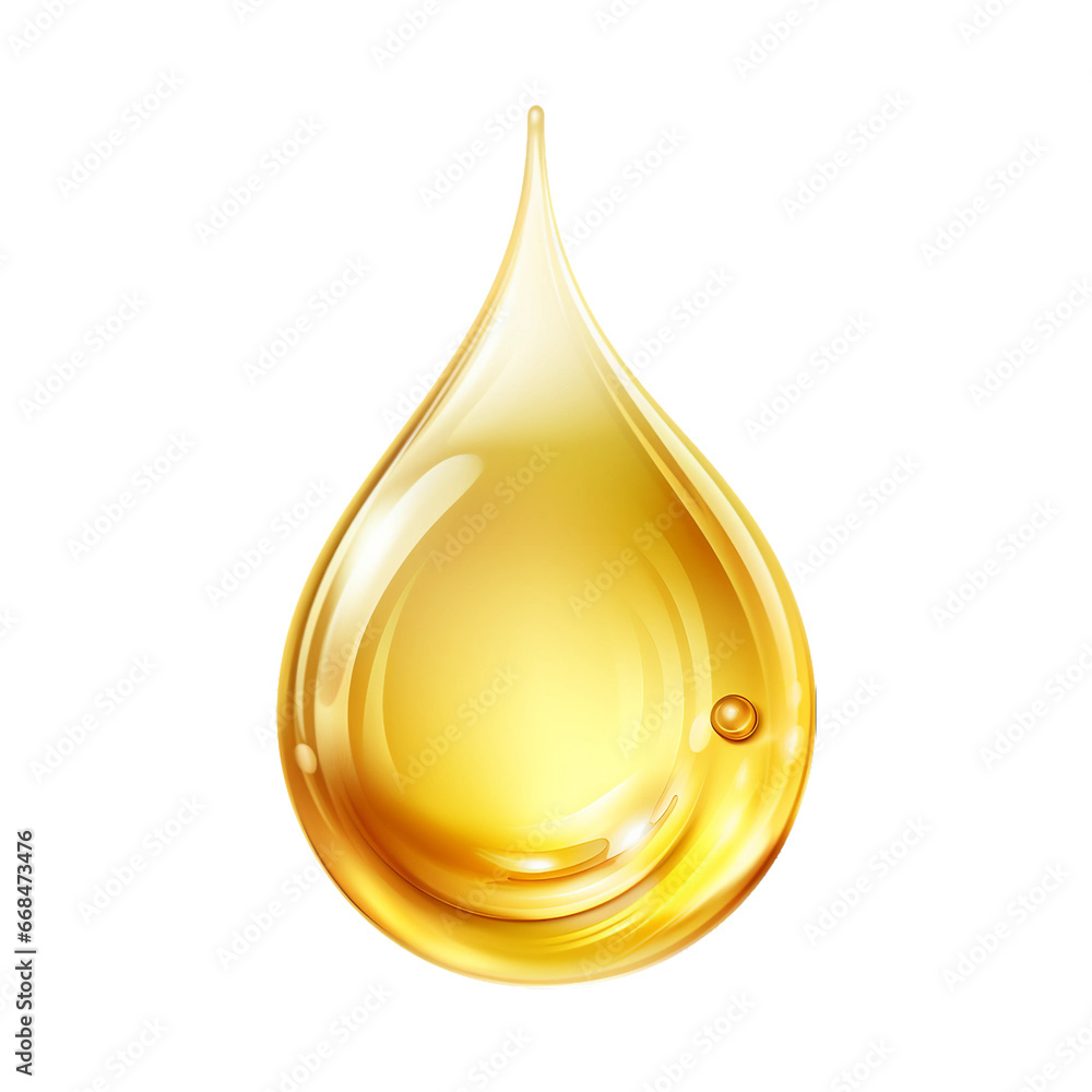 Oil drop isolated on a transparent background, Con of gold liquid drop like oil, Gasoline or vitamins from droplet, Serum droplet with air bubbles. Generative AI Oil drop isolated on a transparent background, Con of gold liquid drop like oil, Gasoline or vitamins from droplet, Serum droplet with air bubbles. Generative AI