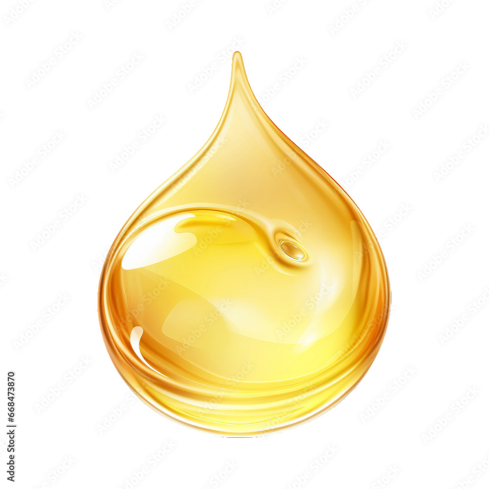 Oil drop isolated on a transparent background, Con of gold liquid drop like oil, Gasoline or vitamins from droplet, Serum droplet with air bubbles. Generative AI Oil drop isolated on a transparent background, Con of gold liquid drop like oil, Gasoline or vitamins from droplet, Serum droplet with air bubbles. Generative AI