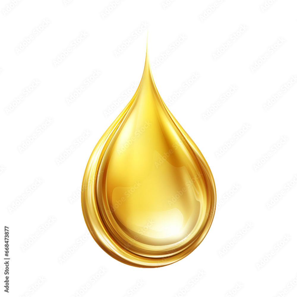 Oil drop isolated on a transparent background, Con of gold liquid drop like oil, Gasoline or vitamins from droplet, Serum droplet with air bubbles. Generative AI Oil drop isolated on a transparent background, Con of gold liquid drop like oil, Gasoline or vitamins from droplet, Serum droplet with air bubbles. Generative AI