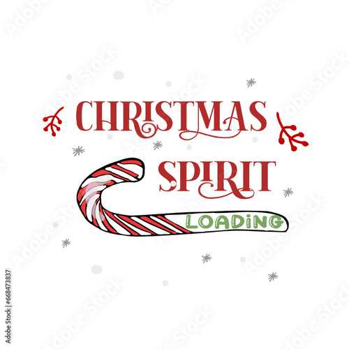 Christmas Spirit. Full of festive mood Christmas saying. Funny Christmas Quotes, Hilarious