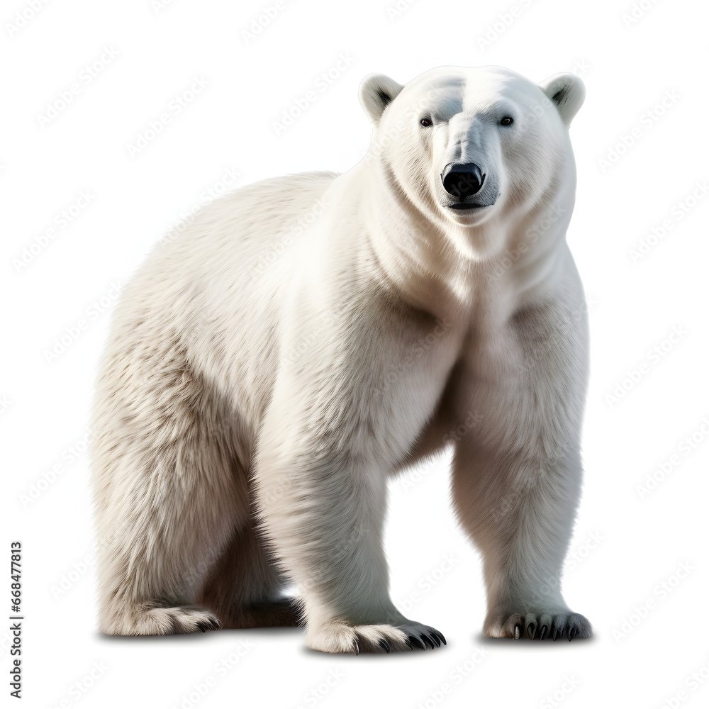 Fototapeta premium white polar bear