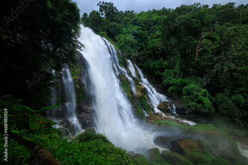 Wachira Tan Waterfall at Doi Inthanon National Park, Chiang Mai, Thailand. © SHUTTER DIN