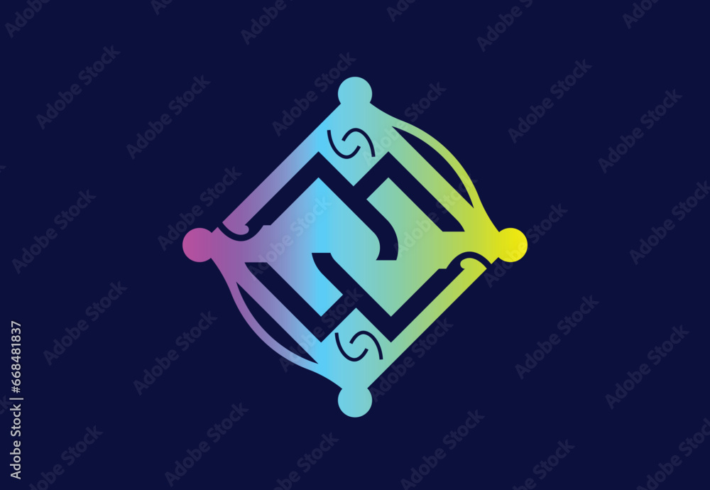 MW letter logo and icon design template MW letter logo and icon design template