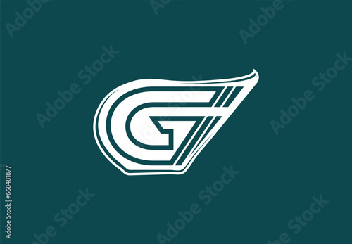 G letter logo and icon design template