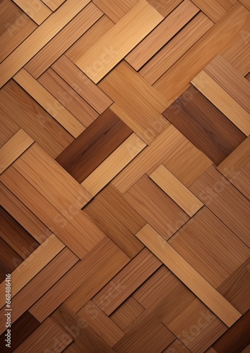the wood tiles are light brown