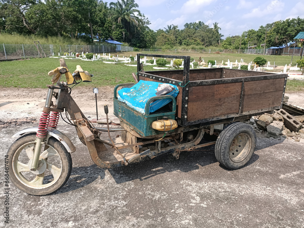 All terrain vehicle for farm use. phpto taken im malaysia
All terrain vehicle for farm use. phpto taken im malaysia