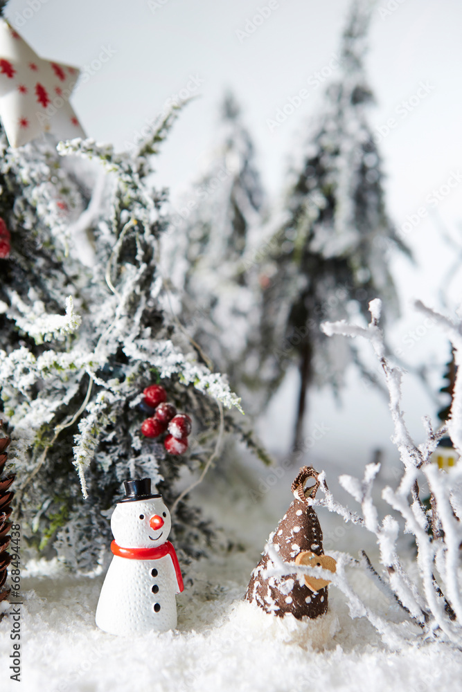 Obraz premium christmas tree decorations