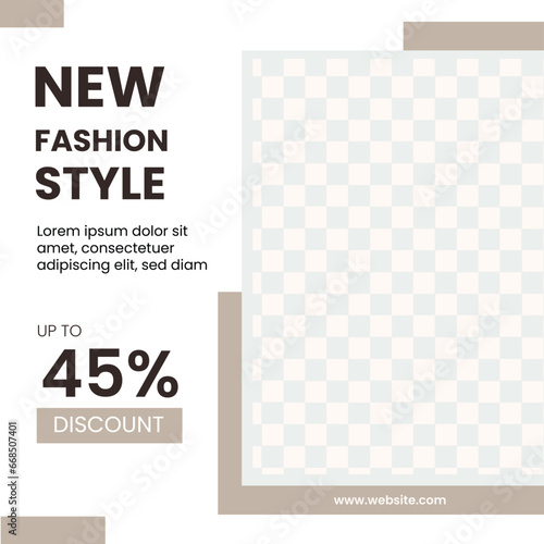 New Fashion modern Instagram Post Template