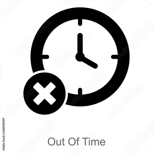 Out Of Time icon concept