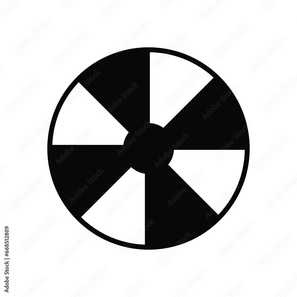 Palette icon isolate white background vector stock illustration Palette icon isolate white background vector stock illustration