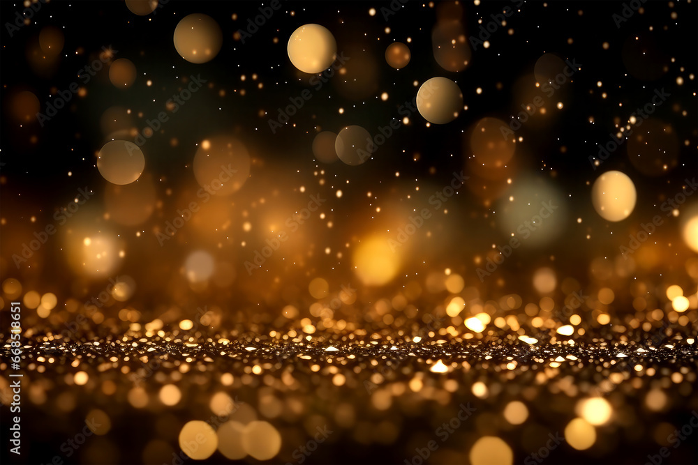 gold glitter on background gold glitter on background