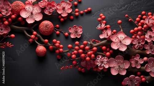 Chinese New Year Concept With Copy Space   Happy New Year Background  Hd Background