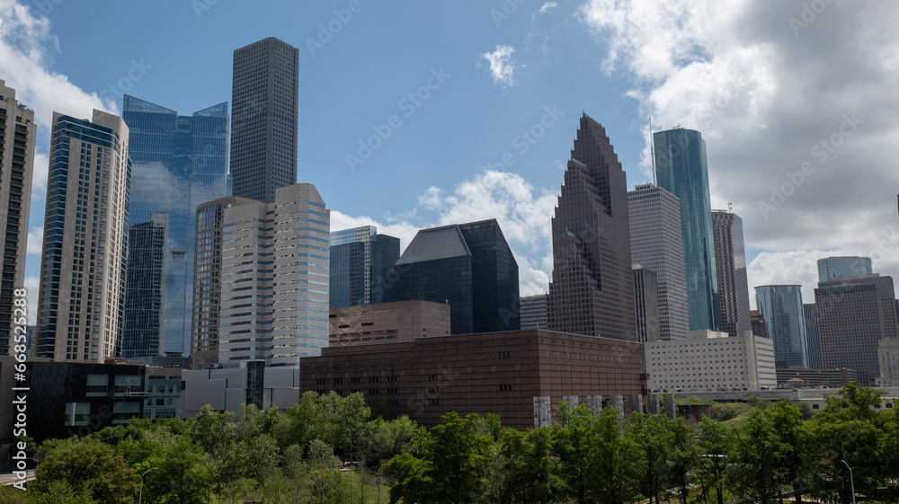 Houston city skyline (POST)