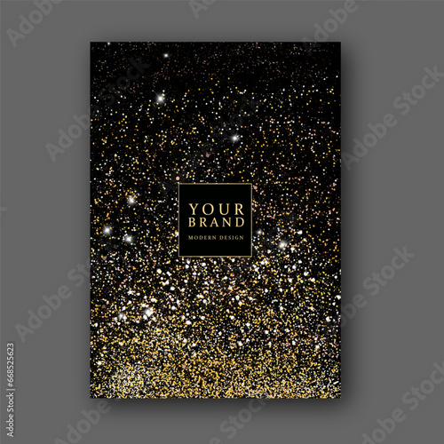 Modern black, white cover design set. Creative fashionable background with abstract marble pattern, crack. Luxury trendy vector collection for catalog, brochure template, magazine layout, booklet