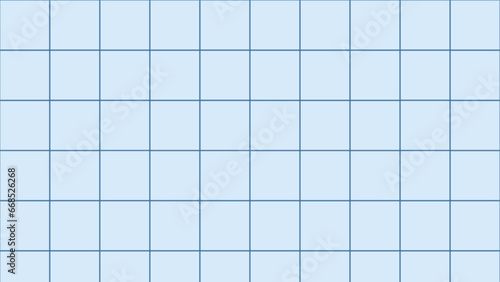 Blue squared paper plaid background